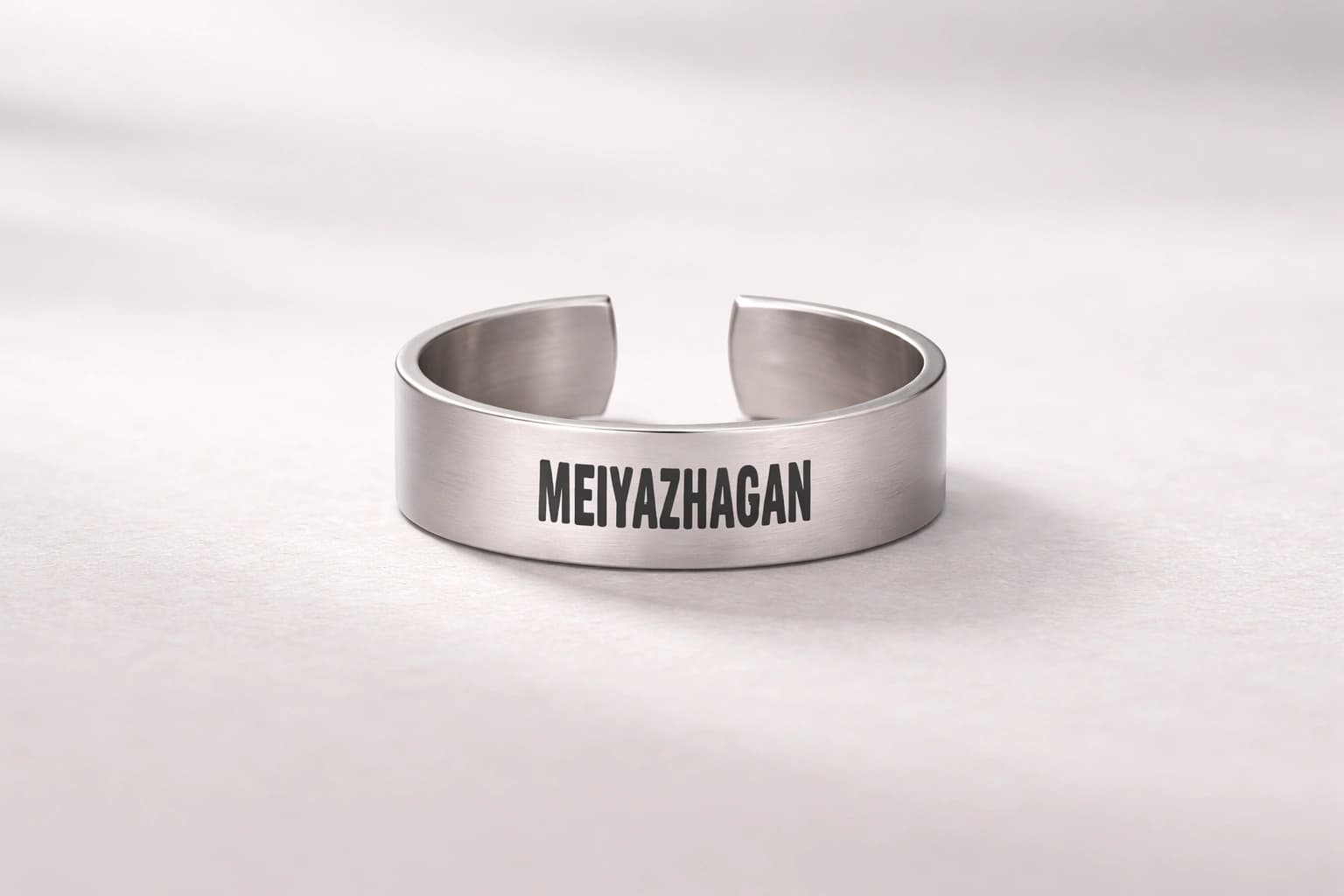 Name Ring Adjustable